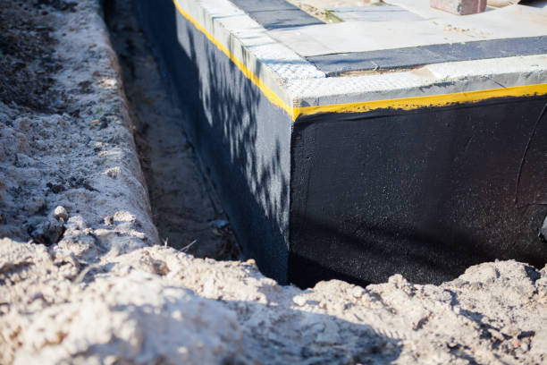 Professional Waterproofing technician working in Plainview, TN